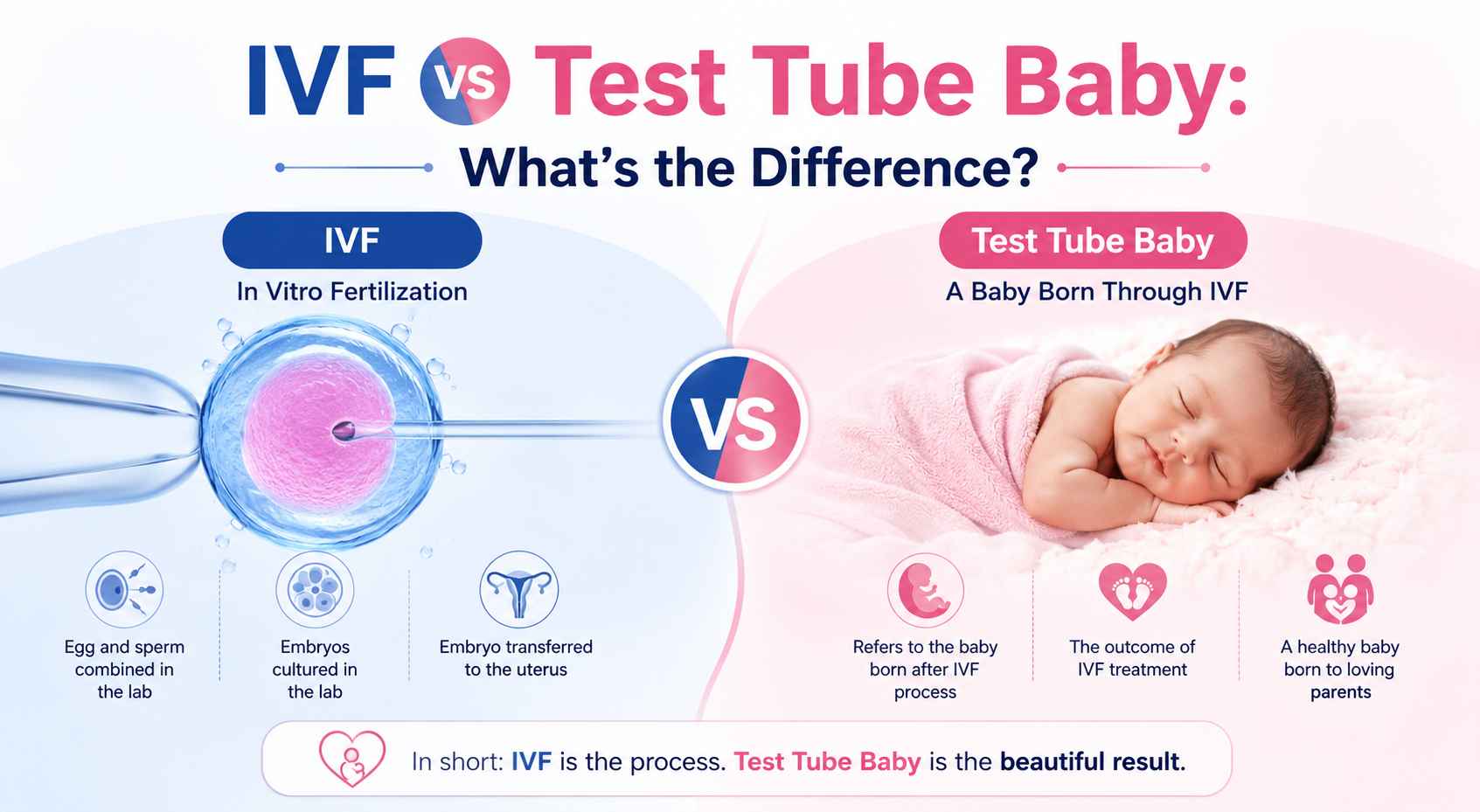 IVF vs Test Tube Baby What’s the Difference
