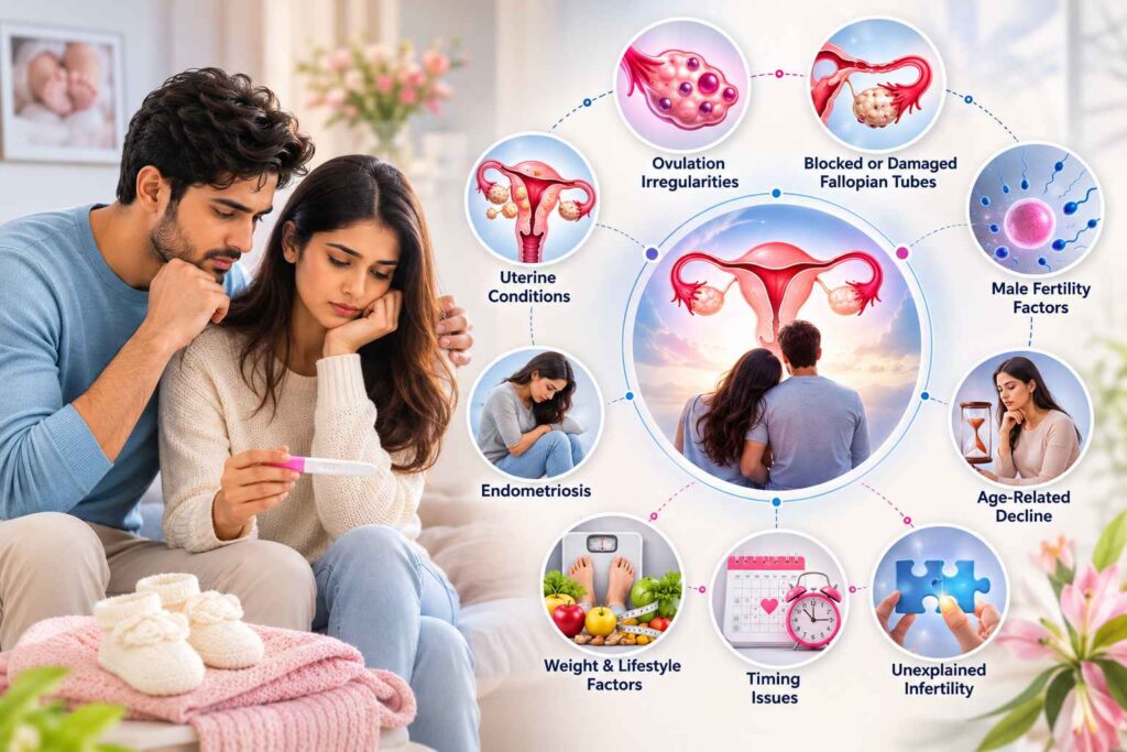 Infertility Factors with Couple